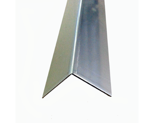 Уголок алюминиевый Равносторонний угол 4040 сырой 3.0 метра