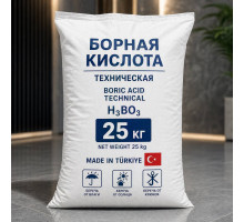 Борная кислота тех. 25 кг/мешок (Турция)