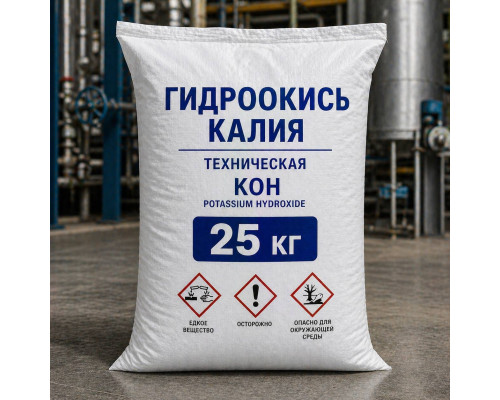 Гидроокись калия, меш/25 кг