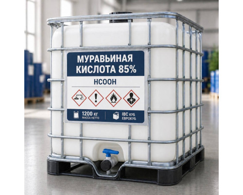 Муравьиная кислота концентрация - 85% 1200 кг/куб