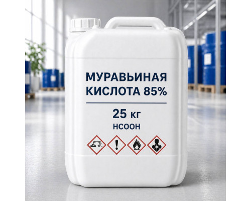 Муравьиная кислота 85 % ,кан/25 кг (Китай)