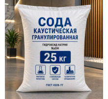 Сода каустическая гранулированая меш./25 кг