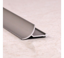 Уголок алюминиевый Внутренний безразмерный WEWN серебро 2.7 метра