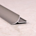 Уголок алюминиевый Внутренний безразмерный WEWN серебро 2.7 метра - изображение 1